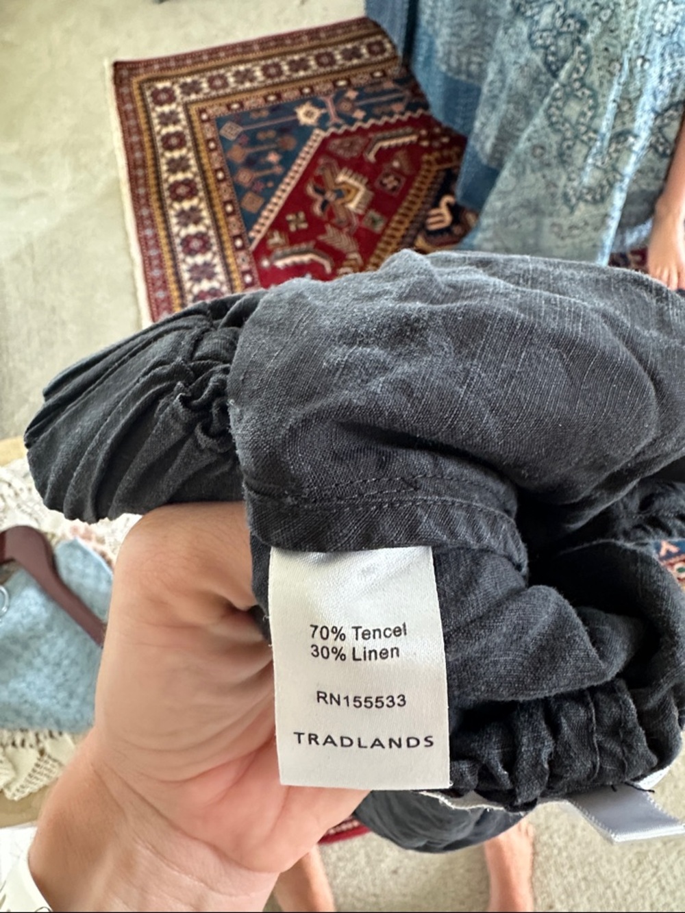 Tradland Linen / tencel skirt - Picture 3 of 3